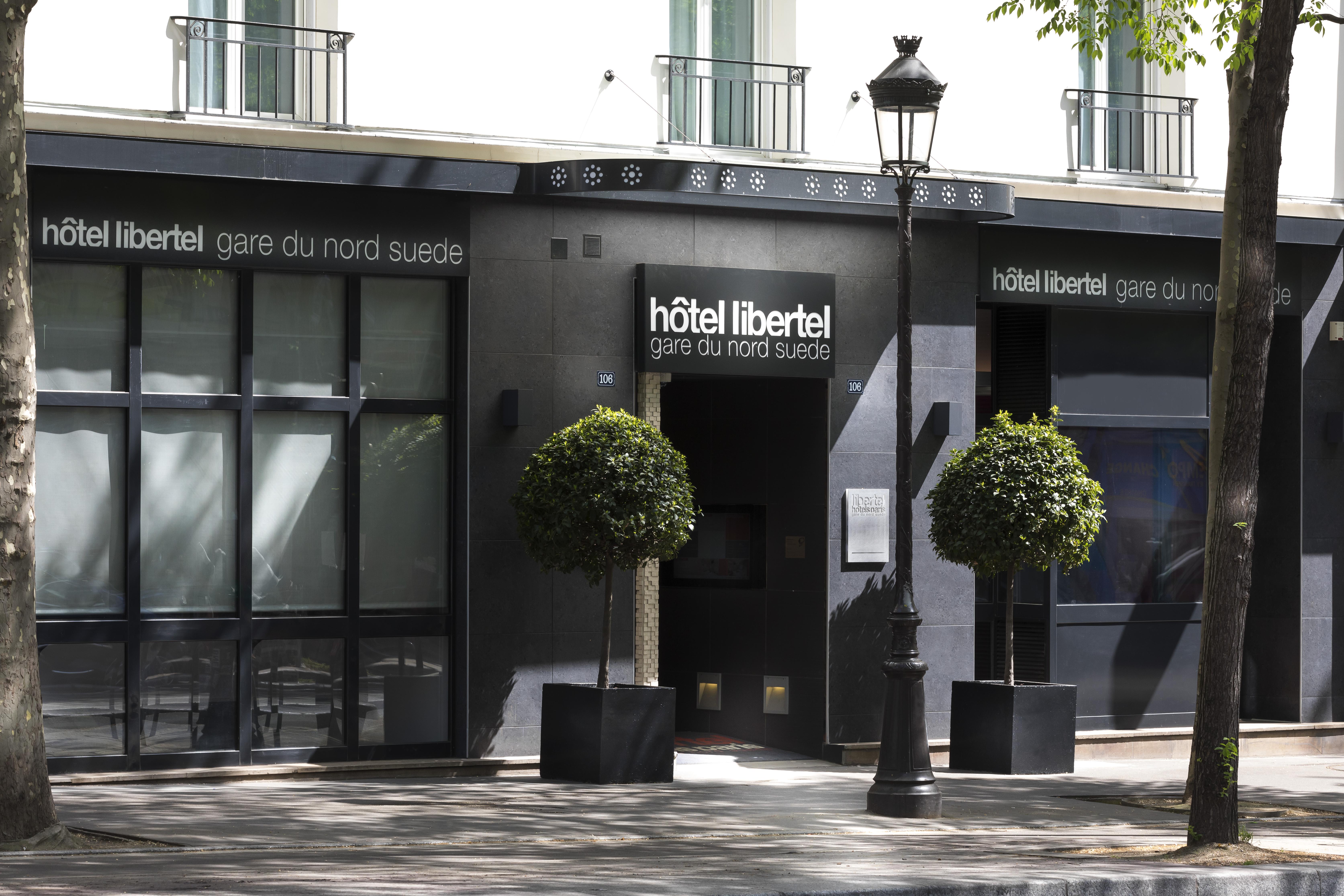 Hotel Libertel Gare Du Nord Suede Paříž Exteriér fotografie